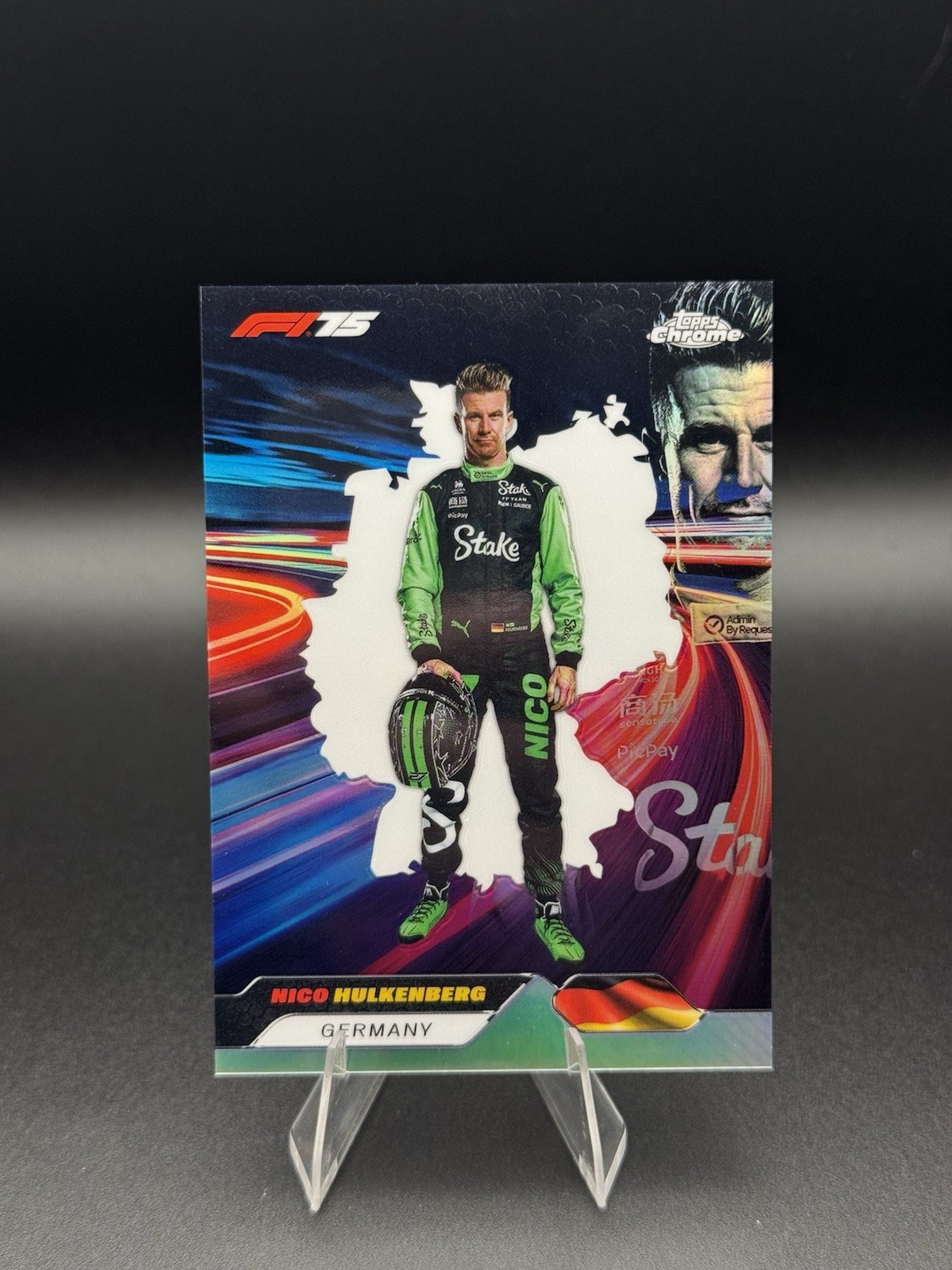 2025 Topps Chrome Formula 1 - F1 Nico Hulkenberg Neon Nations #NN-8