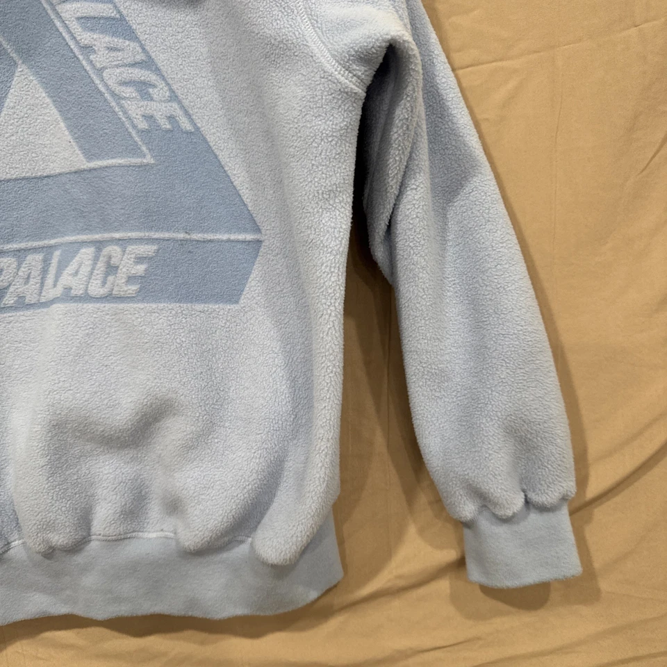 Palace Skateboards Polartec Tri-Ferg Lazer Sudadera con Capucha Azul Grande Foto 3 de 4