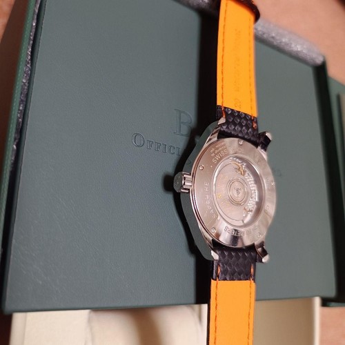 Ball Trainmaster Dual Time Big Date Automatikuhr funktioniert überholt selten schwarzes Zifferblatt - Bild 8 von 10