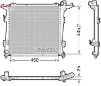 MotorküHler WasserküHler Denso DRM43006 FüR KIA CEE SW ED PRO Crdi 140
