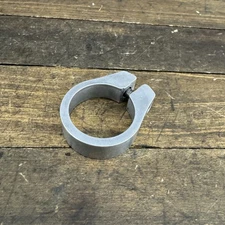 SE Racing Seatpost Clamp 31.8mm 32 Alloy Silver Lightweight MTB Road Bike 20g