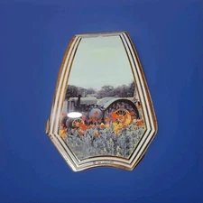 OK Lighting Touch Lamp Glass Shade Replacement Panels (3) Tractor 