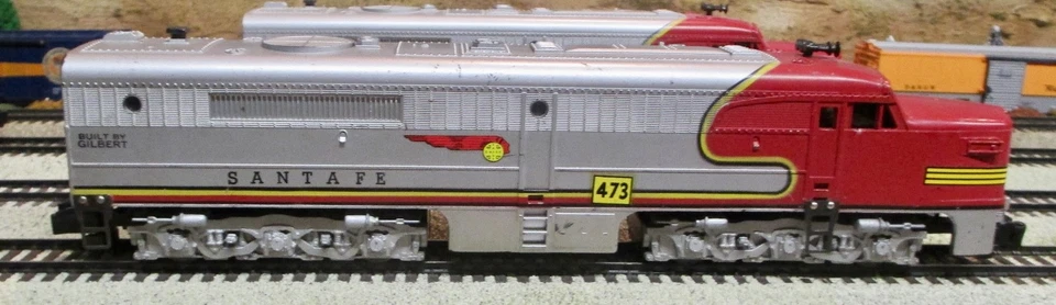 473 American Flyer Santa Fe Dummy A Diesel Engine  Rare "SANTAFFY"  Version - Image 2 of 4