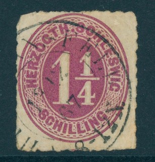 Schleswig Holstein Mi. Nr. 18 e gest. Fotobefund Möller BPP 180 Euro