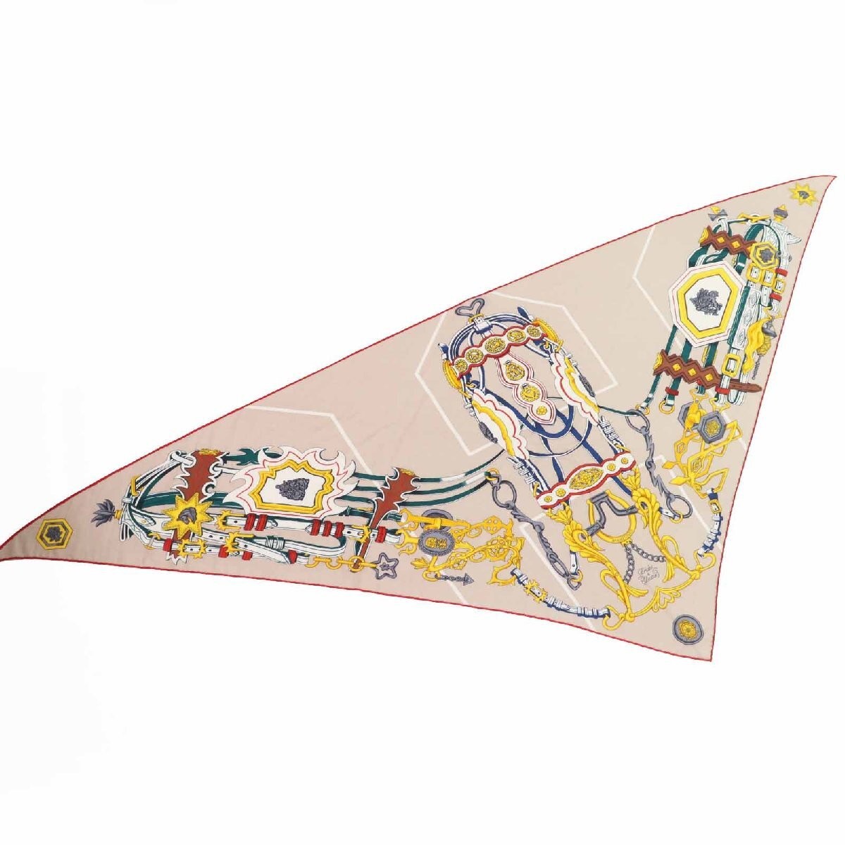 Hermes Triangle Gerian Brides Et Destin Cute Bride Cashmere Silk Natural Veil