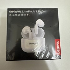 Lenovo Thinkplus Livepods LP40pro Wireless Earbuds - White