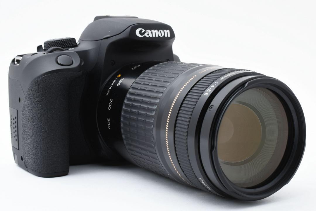 保証付き/canon kiss x 10i/Canon EF 75-300mm 保証付き/デジタル一眼レフカメラCANON EOS Kiss X10i望遠レンズ