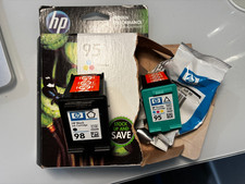 HP 98 Black 95 Color: Exp 2016 NEW Hewlett-Packard Ink Cartridge