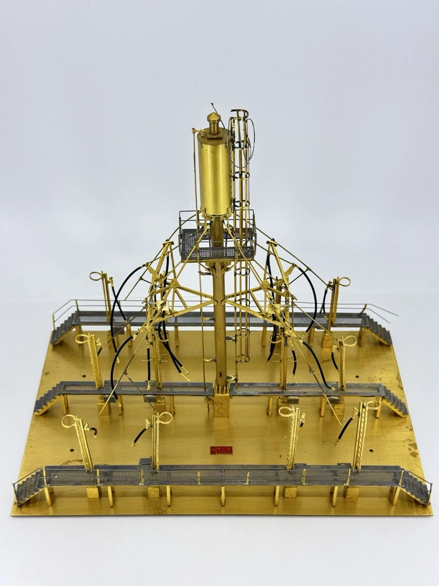 HO Overland Models OMI 3072 Brass 10 Ton Sand Tower Double (with platforms)