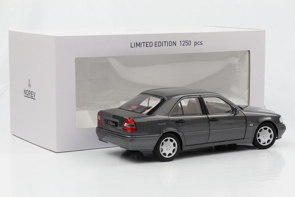 Norev 1997 Mercedes-Benz C36 AMG MPOF W202 Grey Metallic 1