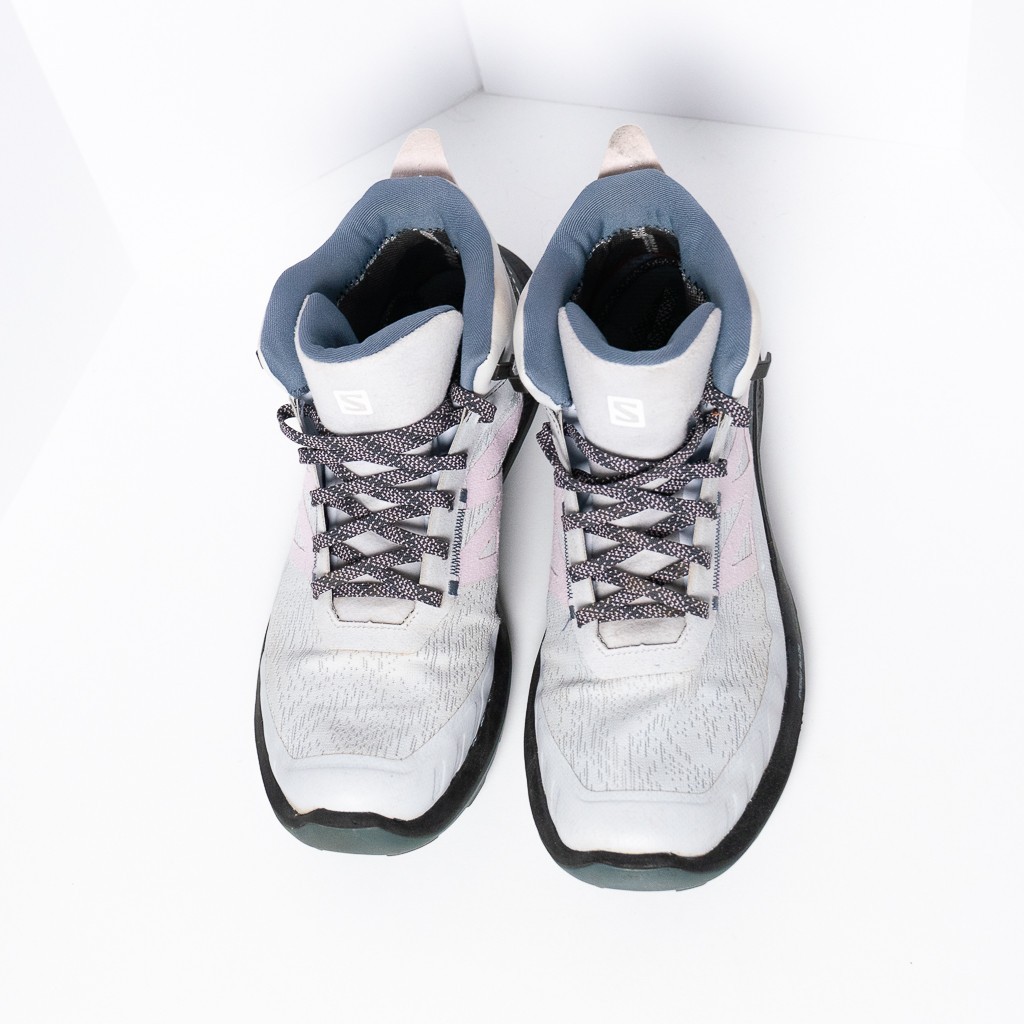 Stivali da trekking Salomon OUTpulse Mid GTX Gore Tex Artic Ice donna 11