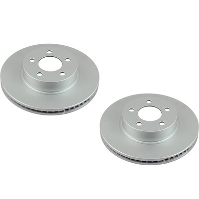 SET-P15AR8586EVC-2 Powerstop 2-Wheel Set Brake Discs Front 4WD  for Pickup Ford
