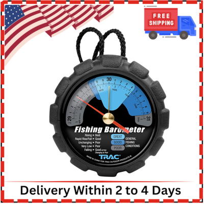 #ad Camco TRAC Outdoors Fishing Barometer Features an Adjustable Pressure Change $39.99
