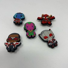 Crocs Jibbitz Marvel Shoe Charms 5-Pack - Deadpool, Vision, Ant-Man, Falcon