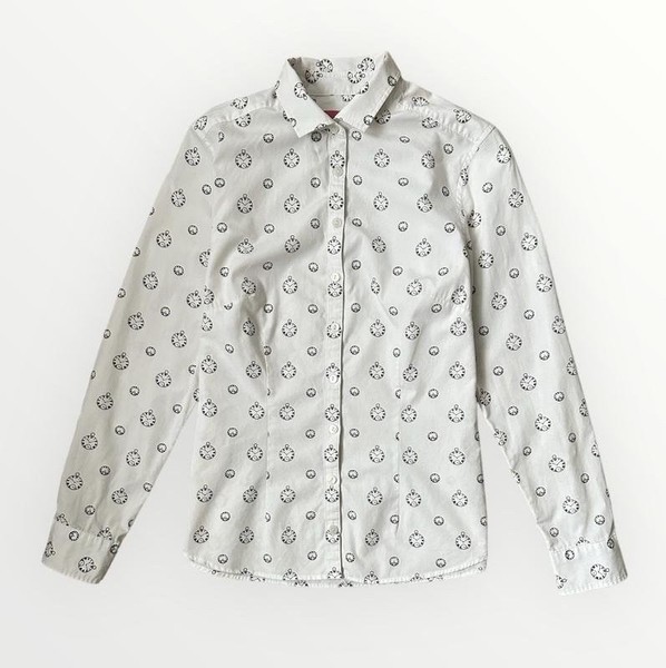Women Charles Tyrwhitt Shirt White Cotton 40 / L / #16TT