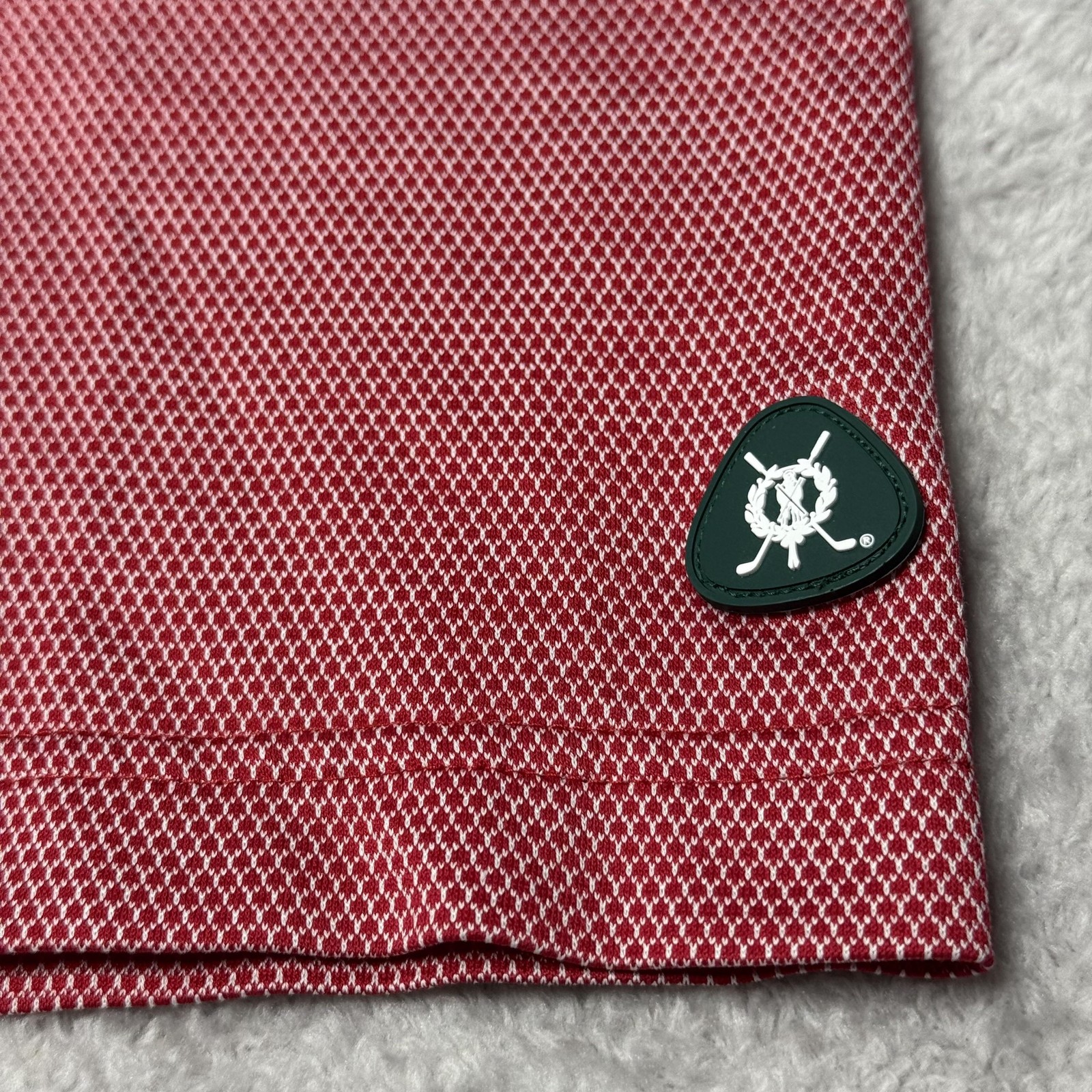 Brooks Brothers Polo Shirt Mens XL Red St Andrews Links Golf 100% Cotton Classic thumbnail 3