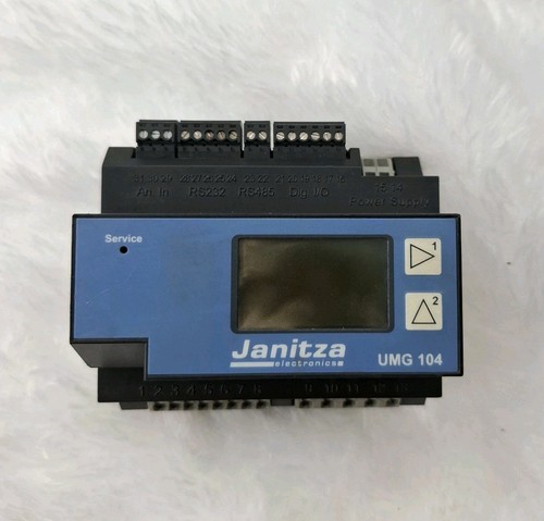 Janitza UMG104 Power Analyzer/Energy Meter | Industrial Power Quality Analyzer