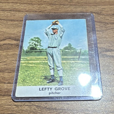 Golden Press 1961 Hall of Fame Lefty Grove #17 MLB Card Base Set Athletics