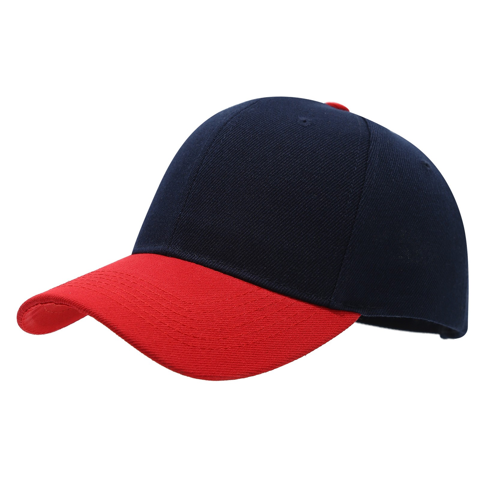 Custom Logo Two-Tone Baseball Cap | Embroidered or Printed Trucker Hat image 9