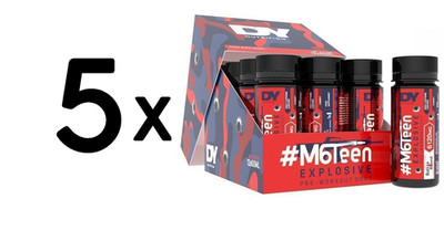 5 x Dorian Yates #M6Teen Explosive Pre-Workout Shot, Cherry - 12 (30,55 EUR/L)