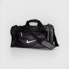 Nike Ultimatum Training Duffel 21x11x10" Black Gray Gym Training Bag