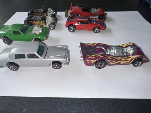 Vintage Hot Wheels Redlines Lot of 7 Cars