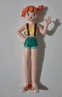 Vintage Pokémon Misty 5" Figure - 1998 TOMY Anime Toy Early Pokemon