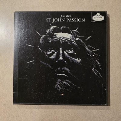 J.S. Bach - St. John Passion   London Records   3 Box VINYL LPs