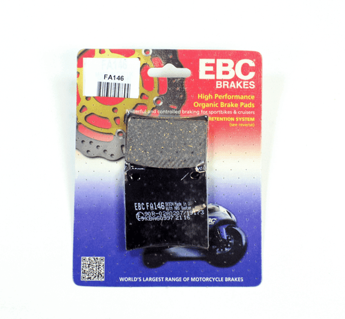 EBC Brake Pad Set High Perf Organic for 1988-97 Suzuki GSX600F PREMIUM Frt 2 Pr - Picture 2 of 2