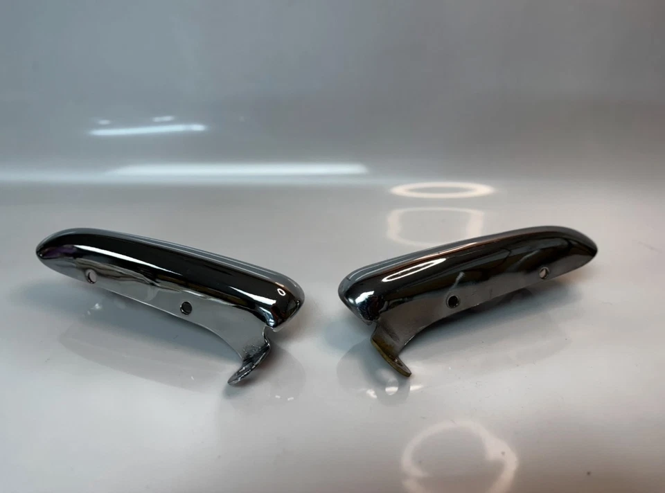 1961 Chevrolet Impala Front & Rear Bumper Set With Bumper Guards - Image 4 of 4