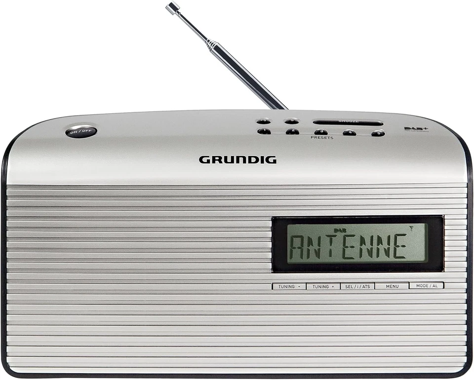 Grundig Music 7000 DAB+ Radio, schwarz/silber - Bild 2 von 2