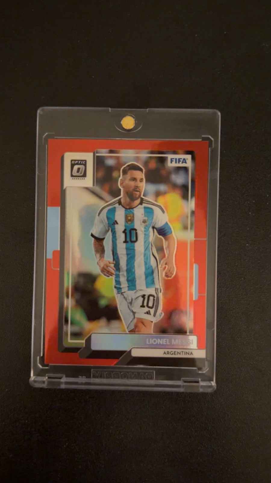 2022-23 Panini Donruss - Lionel Messi #10 Optic Red Prizm /165