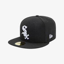 New Era 2025 MLB Authentic Chicago White Sox Fitted Cap Game Black