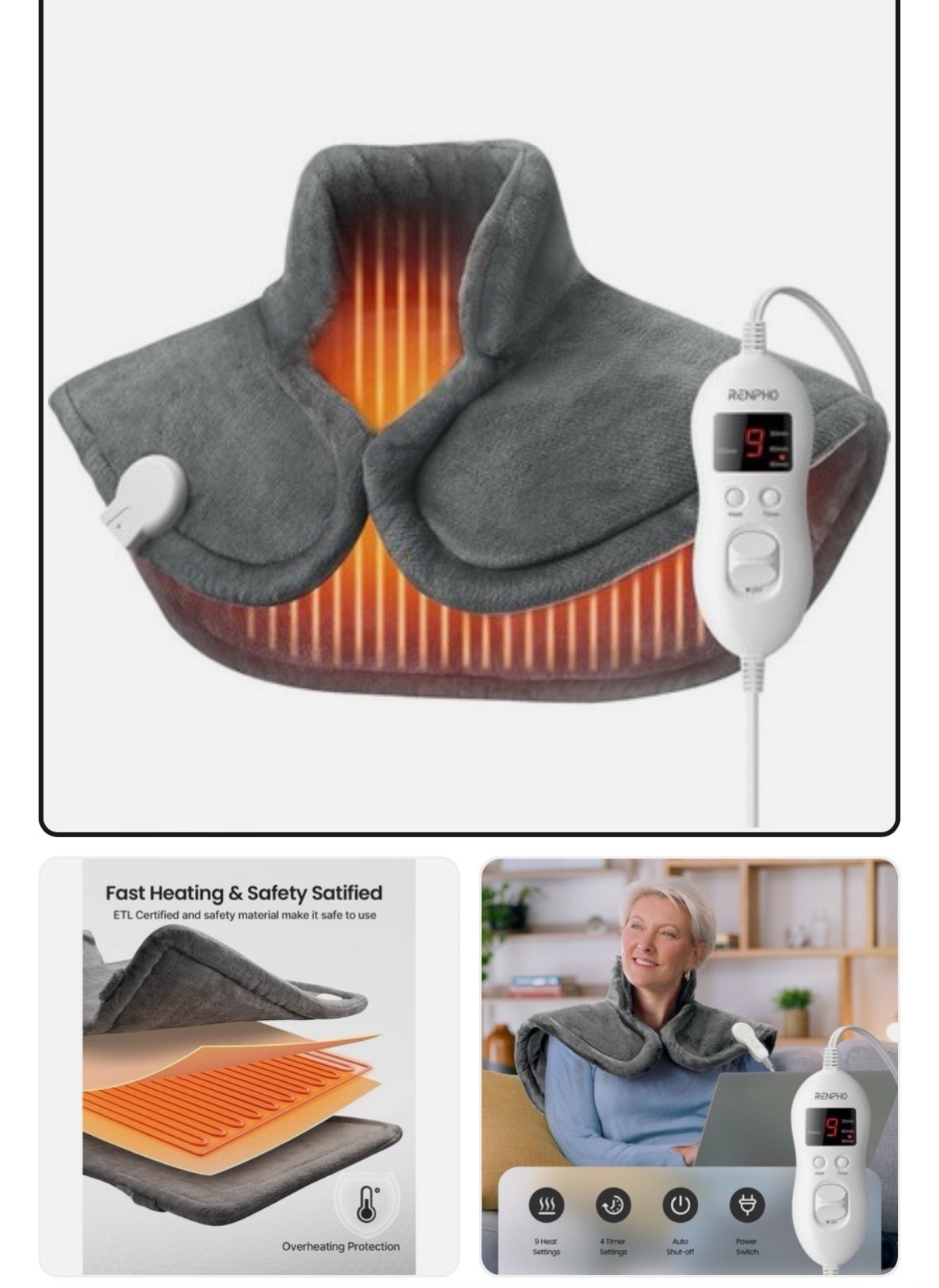 For Shoulders Neck And Back Fsa Hsa Eligible, New