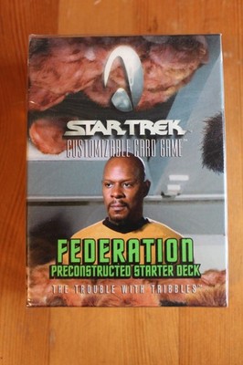 Star Trek CCG - The Trouble With Tribbles  - Federation Starter -  Sealed