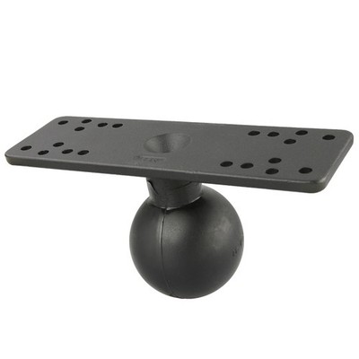 RAM Mount 6.25'' x 2'' Marine Electronics Base Plate with 2.25'' Ball   RAM-D-115BU