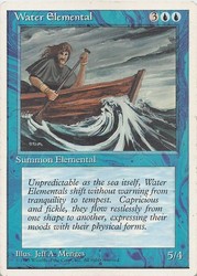 Water Elemental - Fourth Edition