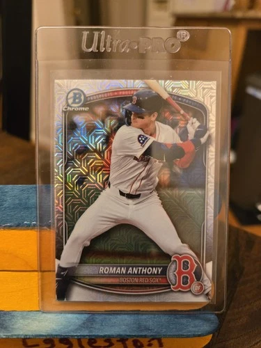 2025 Bowman Chrome - Prospects Roman Anthony #BCP-167 Mojo Refractor (RC)