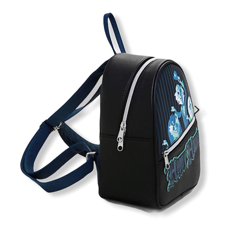 Retired Loungefly Disney The Haunted Mansion‎ Hitchhiking Ghosts Mini Backpack LOUNGEFLY DISNEY THE HAUNTED MANSION HITCHHIKING GHOSTS MINI  main image 2