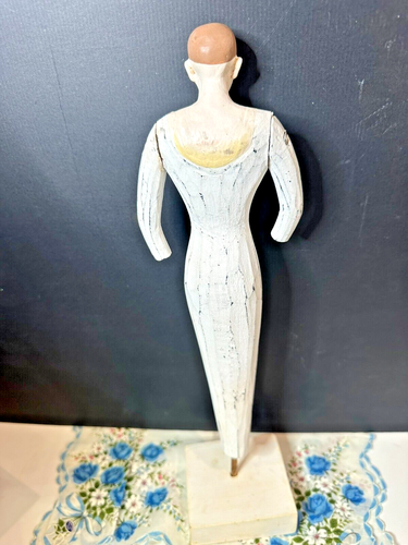 Figura de madera de diseñador PALECEK Santos acento decorativo articulado - Imagen 7 de 12