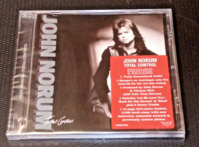 JOHN NORUM CD TOTAL CONTROL + LIVE IN STOCKHOLM EP ROCK CANDY - NEU & VERSIEGELT