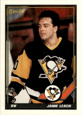 1991-92 O-Pee-Chee NHL Jamie Leach #492