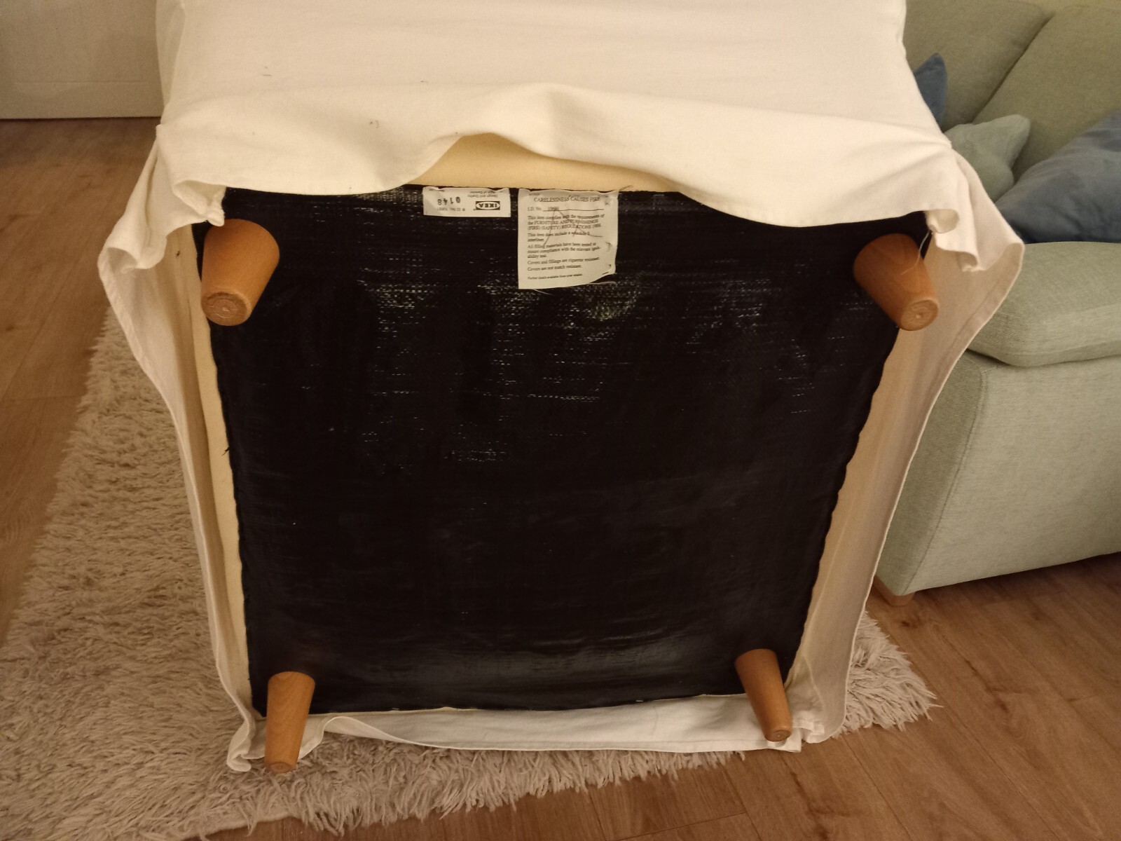Ikea armchair with removable washable covers eBay