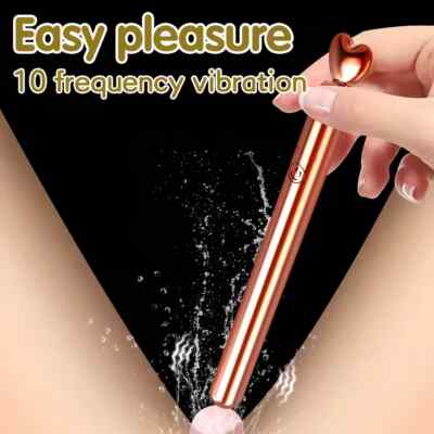 slim vibrating dildo Vibrator Dildo 9 Inch SLIM VIBE Ding Dong Black Multi-Speed Vagina Sex Toy