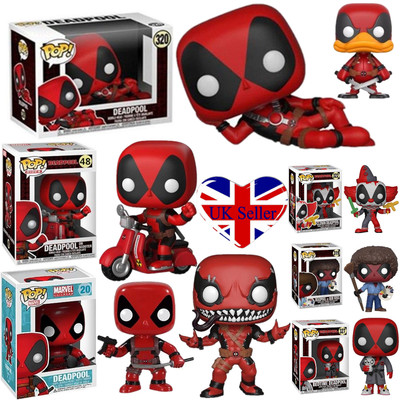 deadpool venom pop in a box