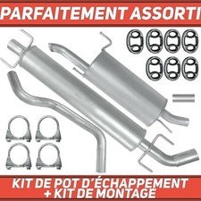 Pot d'échappement Opel ZAFIRA