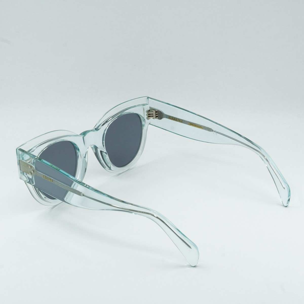 Celine Celine CL40008I Crystal Powder Blue SMALL CRYSTAL POUCH IN LAMBSKIN - ULTRA BLUE | CELINE main image 3
