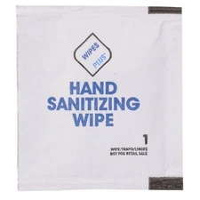 Hand Sanitizing Wipes 5"x7" Individually Packaged (Expired 05/2022) 2000 Ct Bulk