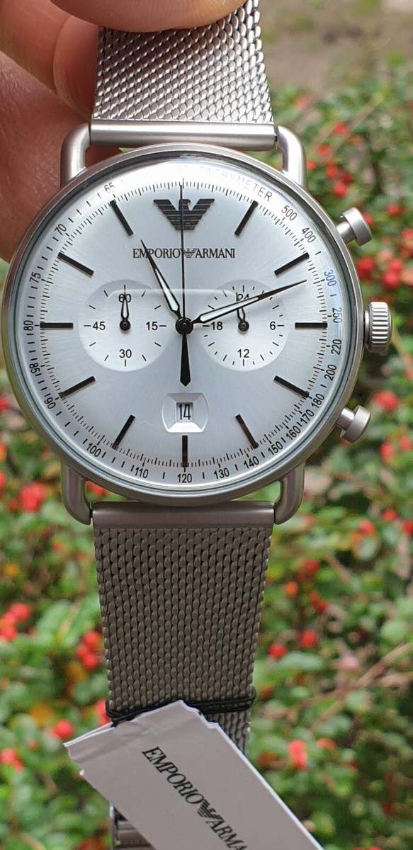 Emporio Armani Uhr Watch AR11288 Silber online kaufen