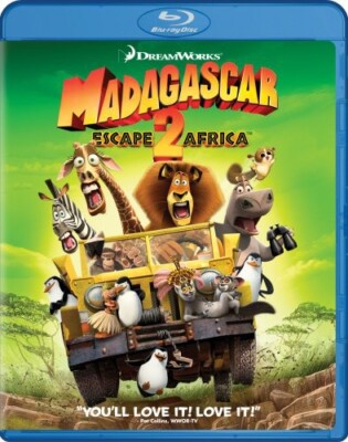 Madagascar: Escape 2 Africa (Blu-ray, 2008)